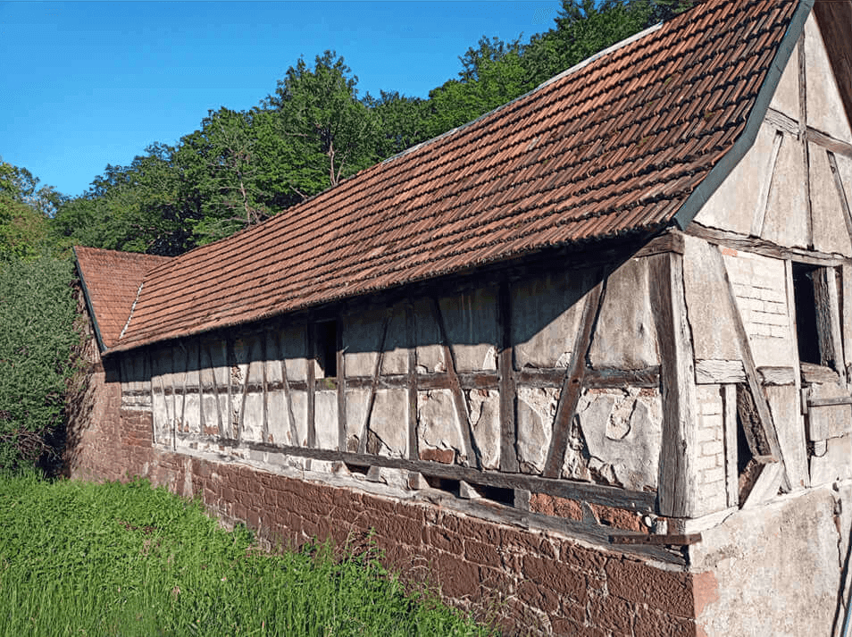 Fachwerk Haus auch Eichen-Fachwerk