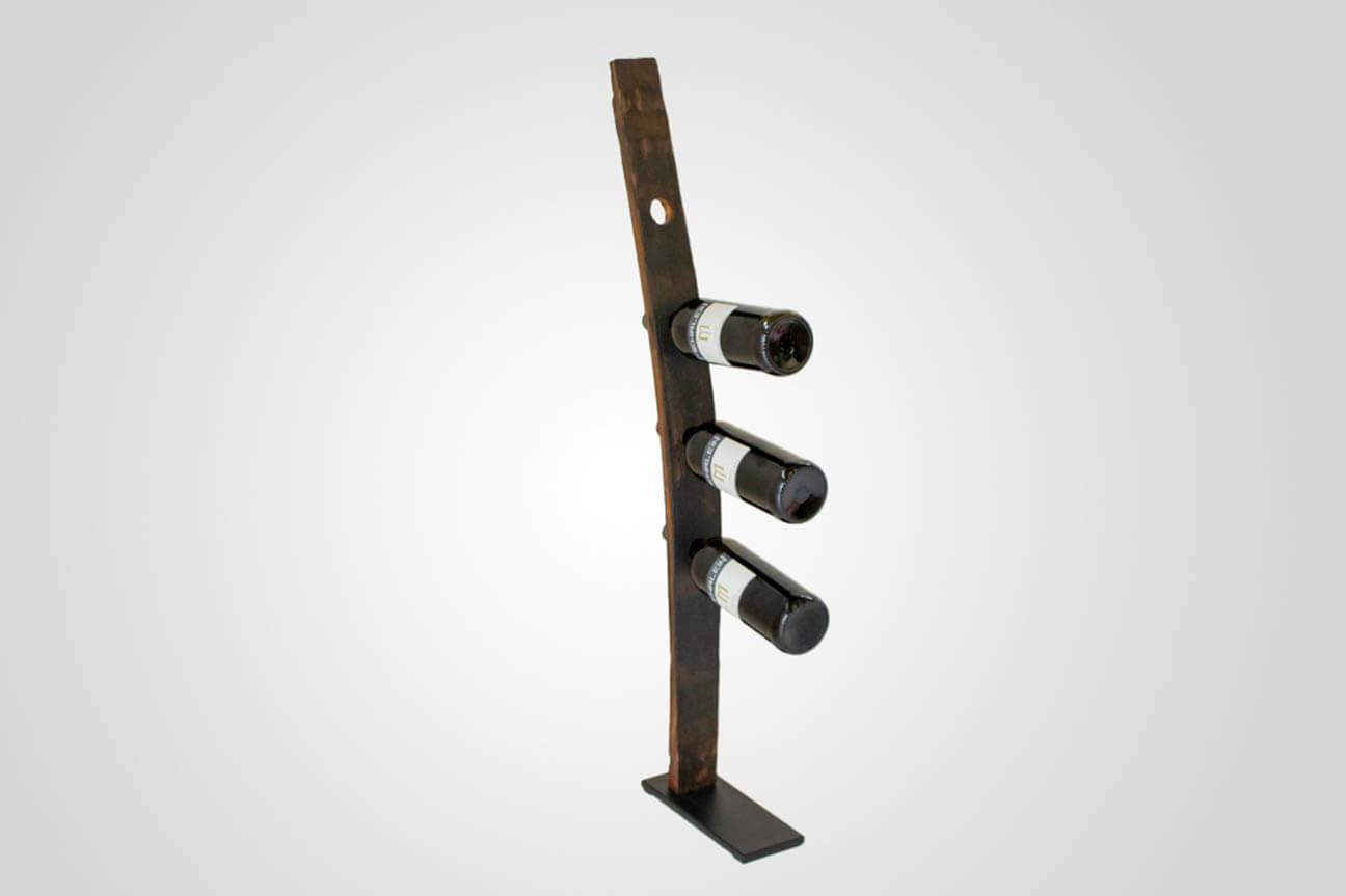 Weinflaschen Halter Eiche massiv 