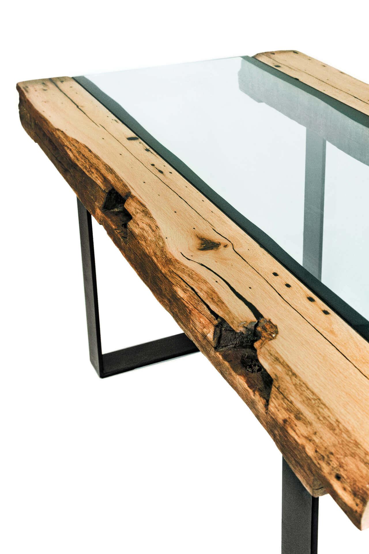 Sitzgruppe-Tisch-Bank-Eiche-massiv-Balken-rustikal-Glasplatte3.jpg